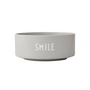 Design Letters - Snack Schale, Smile / cool gray