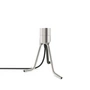 Umage - Tripod für Tischleuchten, H 18.6 cm, Stahl gebürstet