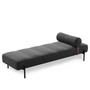 Northern - Daybe Daybed, schwarz / dunkelgrau (Kvadrat Brusvik 08)