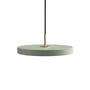 Umage - Asteria Mini LED-Pendelleuchte, Messing / olive