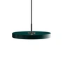 Umage - Asteria Mini LED-Pendelleuchte, schwarz / forest green