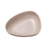 Lind DNA - Curve Stoneware tiefer Teller, 22 x 19 cm, sand