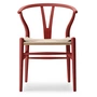 Carl Hansen - CH24 Soft Wishbone Chair Ilse Crawford, Buche soft falu / Naturgeflecht