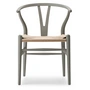 Carl Hansen - CH24 Soft Wishbone Chair Ilse Crawford, Buche soft clay / Naturgeflecht