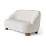 &Tradition - Margas LC3 2-Sitzer Sofa, Eiche geölt / elfenbein (Karakorum 001)
