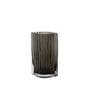 AYTM - Folium Vase, L 12,6 cm, H 20 cm, schwarz
