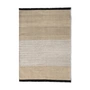 nanimarquina - Tres Outdoor-Teppich Stripes, 200 x 300 cm, natur / schwarz
