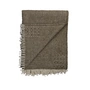 Røros Tweed - Kattefot Wolldecke, 140 x 220 cm, grün