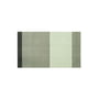 tica copenhagen - Stripes Horizontal Läufer, 67 x 120 cm, hell / dusty / dunkelgrün
