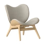 Umage - A Conversation Piece Sessel, Eiche natur / white sands