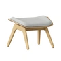 Umage - The Reader Ottoman, Eiche natur / sterling