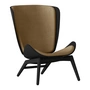 Umage - The Reader Sessel, Eiche schwarz / sugar brown
