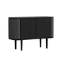 Umage - Treasures Sideboard mit 2 Türen, Eiche schwarz / shadow