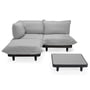 Fatboy - Paletti Outdoor Set, medium inkl. Tisch, rock grey