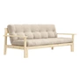 Karup - Unwind Schlafsofa, Kiefer natur / beige (747)
