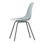 Vitra - Eames Plastic Side Chair DSX RE, basic dark / hellgrau (Filzgleiter basic dark)