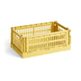Hay - Colour Crate Korb S, 26,5 x 17 cm, dusty yellow, recycled