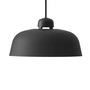 Wästberg - w162 Dalston LED Pendelleuchte s2 groß, schwarz / graphitschwarz