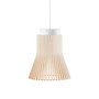 Secto - Petite 4600 Pendelleuchte, Ø 20 x H 23 cm, Birke