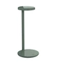 Flos - Oblique LED Tischleuchte, H 35 cm, salbei