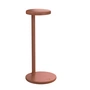Flos - Oblique LED Tischleuchte, H 35 cm, rostrot