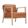 Andersen Furniture - LC1 Lounge Sessel, Eiche weiß pigmentiert / Leder Sevilla cognac 4003