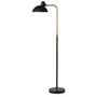 Fritz Hansen - KAISER idell 6580-F Luxus Stehleuchte, schwarz matt / Messing