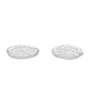 Ferm Living - Momento Glasteller Ø 11 cm, klar (2er-Set)