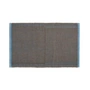 HAY - Tapis Fußmatte, kastanie / blau