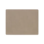 Lind DNA - Tischset Square L 35 x 45 cm, Serene mole grau