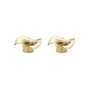 Georg Jensen - Cobra Teelichthalter, gold (2er-Set)
