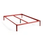 HAY - Connect Bett, 140 x 200 cm, maroon red
