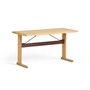 HAY - Passerelle Schreibtisch, Eiche natur / burgundy