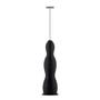 Alessi - Pulcina Milchaufschäumer, schwarz