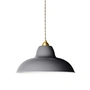 Anglepoise - Original 1227 Midi Wide Messing Pendelleuchte, Ø 40 cm, elephant grey