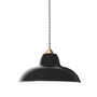 Anglepoise - Original 1227 Midi Wide Messing Pendelleuchte, Ø 40 cm, jet black