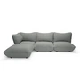 Fatboy - Sumo Corner Sofa, mouse grey