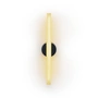 Tala - Kilter Wandleuchte 50 cm 2700 K, dunkelgrau / frosted