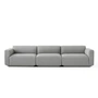 &Tradition - Develius Sofa, Konfiguration D, grau (Hallingdal 130)