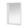 Montana - Shelfie Spiegel mit Regalrahmen, new white