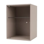 Montana - Ripple Badezimmerschrank, mushroom