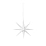 Broste Copenhagen - Christmas Star Deko-Anhänger, Ø 15 cm, weiß