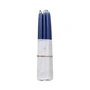 Broste Copenhagen - Tapers getauchte Spitzkerze, Ø 1,2 cm, baja blue (10er-Set)