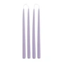 Broste Copenhagen - Getauchte Stabkerze, Ø 2,2 cm, orchid light purple (4er-Set)