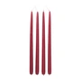 Broste Copenhagen - Getauchte Stabkerze, Ø 2,2 cm, truly red (4er-Set)