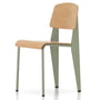 Vitra - Prouvé Standard Stuhl, Eiche natur / Gris Vermeer (Filzgleiter)