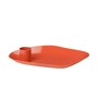Broste Copenhagen - Mie Kerzentablett, 15 x 11 x 3 cm, pumkin orange