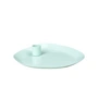 Broste Copenhagen - Mie Kerzentablett, 18 x 16 x 3 cm, light turquise