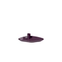 Broste Copenhagen - Mie Kerzentablett, Mini 10 x 8 x 2 cm, blackberry wine
