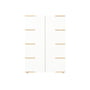 Tojo - stau Sideboard high, 100 x 145 cm, weiß